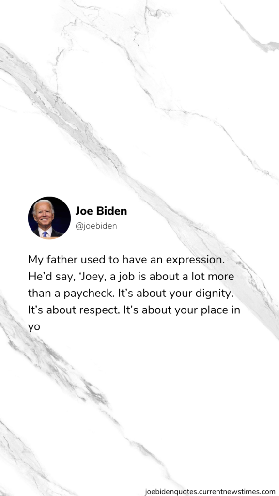 Joe Biden Quotes about Success